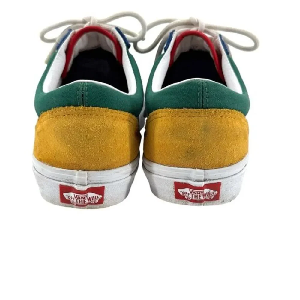 Vans Old Skool Yacht Club Skate Suede‎ Shoe UNISEX Color Block Men 8.5 Women 10